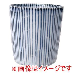 TKG 染付呉須十草面取湯呑 21208-402 遠藤商事