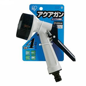 アイリスオーヤマ IRIS アクアガン グレー/ブルー AG-400D