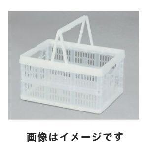 アイリスオーヤマ IRIS 折りたたみコンテナー(取手付き)TOC32L クリアー 2-2293-0...
