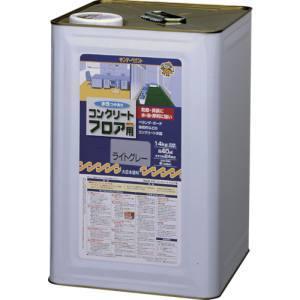 サンデーペイント 267538 水性コンクリートフロア用 14kg 緑