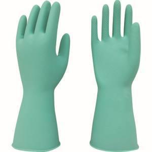 【メール便選択可】トワロン 229 天然ゴム手袋 天然ゴム中あつ手 グリーン Lサイズ 東和コーポレ...