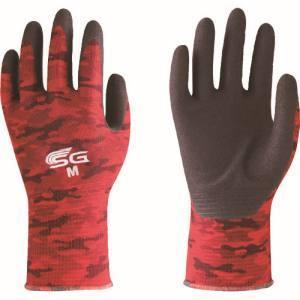 【メール便選択可】トワロン SG-A001-M ニトリル背抜き手袋 SG-A001 ミリタリーレッド M 東和コーポレーション