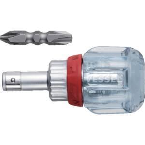 ベッセル TD-6700W-23 ラチェットスタビードライバー TD-6700W-23 +2/+3 VESSEL