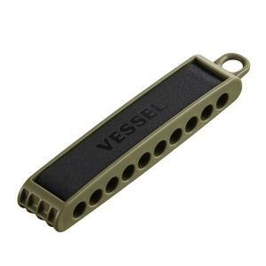【メール便選択可】ベッセル BH-10D ビットホルダー 10本用 6.35mm オリーブドラブ V...