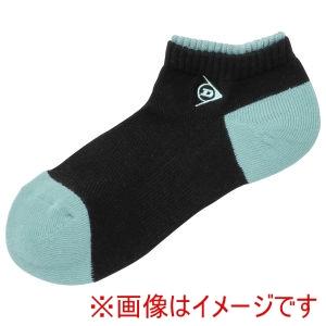 ダンロップ TPO6643W レディスソックスアンクルTPO-6643W ブラツク