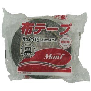 古藤工業 A-70 カラー布粘着テープ 黒 50mm×25m 8015