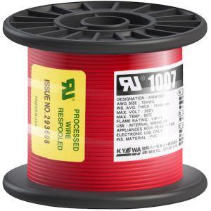 KYОWA UL1007 AWG18 50M RD UL耐熱ビニル絶縁電線 UL1007 AWG18...