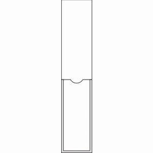 【メール便選択可】緑十字 46120 責任者氏名標識 白無地タイプ 名120 150×30mm 名札差込式 エンビ