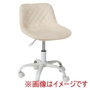 萩原 LHC-4467IV オフィスチェア ダイヤ ベロア調アイボリー メーカー直送 代引不可 北海...