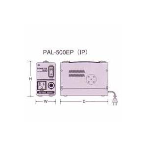 変圧器 PAL-500EP ダウントランス（220-230V→100V・定格容量510VA）｜akibaoo