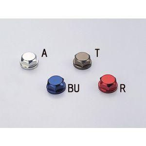 ハリケーン HT0804A ステムナット (M22XP1.0) シルバーアルマイト HURRICAN...