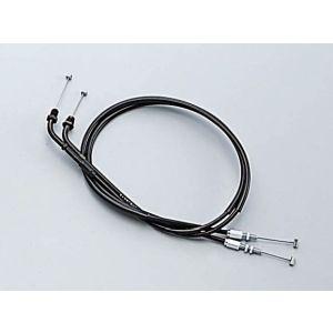 ハリケーン HB6016 ロングスロットルケーブル ブラック VTR250 98-02 100mmロ...