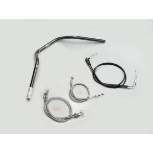 ハリケーン H301-067B POLICE 3型 ハンドルSET ブラック XJR1300 07-...
