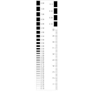 シンワ クラックスケール ステンレス カードタイプ 58699 : 今戸屋建材