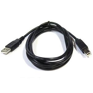 【メール便選択可】USB2.0ケーブル Aオス-Bオスタイプ 黒 1.8m 2AB-18｜akibaoo