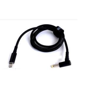 【メール便選択可】5525UC-10A DC外径5.5 内径2.5φ-USBC Typeオス Lタイ...