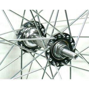 20インチ 自転車 前輪リム組 20×1.75 47-406 アルミリム(36H) タイヤ