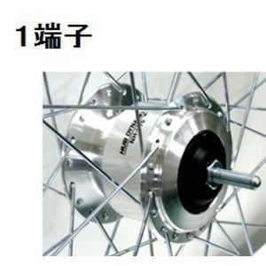 27×1-3/8 タイヤ付 前輪 ステンレスリム　J2端子　ハブダイナモ ステンレスリム 27x1 3/8 ハブダイナモJ1端子 : サイクルランドナニワ