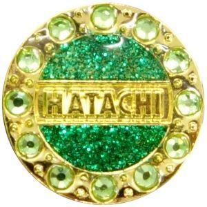 【メール便選択可】ハタチ BH6035 グラウンドゴルフ クリスタルマーカー グリーン 35 HATACHI