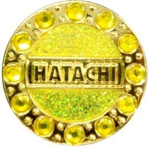 【メール便選択可】ハタチ BH6035 グラウンドゴルフ クリスタルマーカー イエロー 45 HATACHI