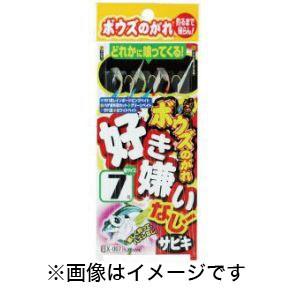 【メール便選択可】ささめ針 ボウズのがれ 好き嫌いなしサビキ 6号 ハリス1 X-007