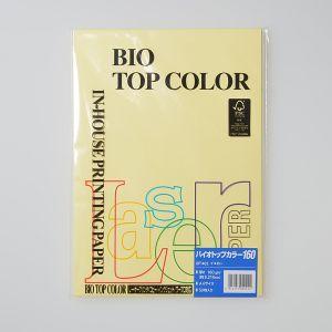 伊東屋 BT403 バイオトップカラーA4 160g 50枚 イエロー