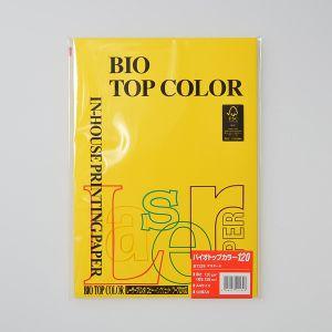 伊東屋 BT329 バイオトップカラーA4 120g 50枚 マスタード