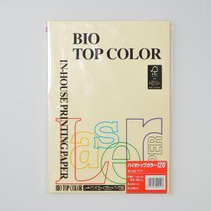 伊東屋 BT330 バイオトップカラーA4 120g 50枚 バニラ