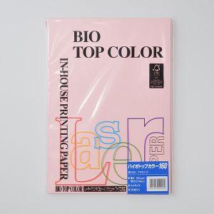 伊東屋 BT431 バイオトップカラーA4 160g 50枚 フラミンゴ
