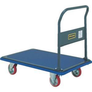アイケー 302 プレス製運搬車 固定ハンドルタイプ 均等荷重300kg 石川製作所 メーカー直送 ...