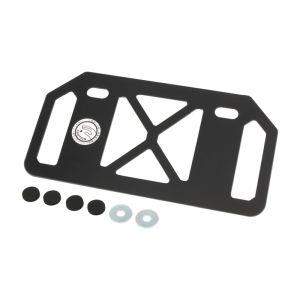 ポッシュフェイス 500392-06-10 ライセンスバックプレート山型 ブラック ホールタイプ 5...