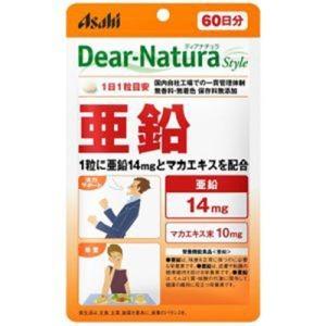 【メール便選択可】アサヒ ディアナチュラ スタイル 亜鉛 パウチタイプ 60粒