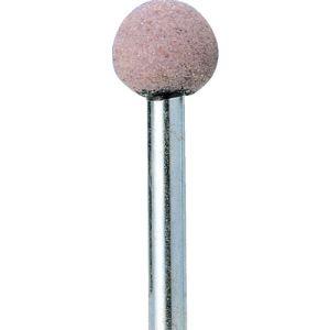 ヤナセ P136B ビトリファイド軸付砥石 PA ピンク 球 13×6 ＃60 10本 メーカー直送...