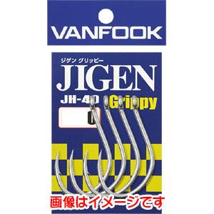 【メール便選択可】ヴァンフック JH-40 ジゲングリッピー シルバー ＃7/0 JIGEN｜akibaoo
