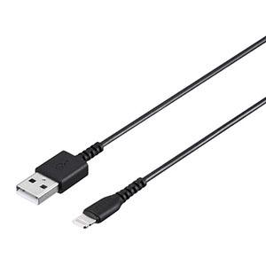 USB2.0ケーブル(Type-A to Lightning) MFi認証モデル ブラック 2.0m...