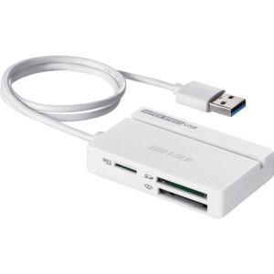 【メール便選択可】バッファロー BSCR100U3WH USB3.0 マルチカードリーダー スタンダ...