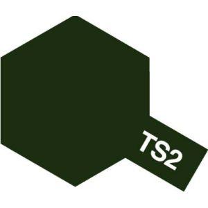タミヤ 85002 タミヤスプレー TS-2 ダークグリーン 100mlの商品画像
