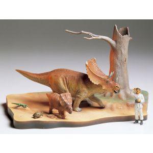 タミヤ 60101 1/35 恐竜世界 カスモサウルス 情景セット