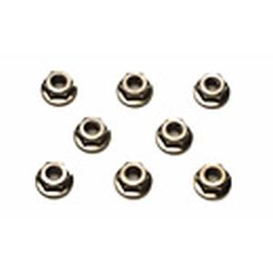 タミヤ 42282 TRFシリーズ 4mm セレーションホイールナット ブラック 8個