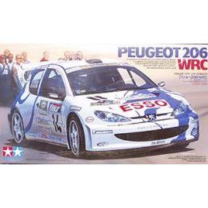 タミヤ（TAMIYA） 1/24 プジョー206WRC【プラモデル】【タミヤ