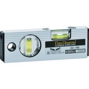 エビス ED-15N ベーシックレベル シルバー 150mm ED-15N 水平器