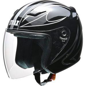 リード工業 SJ-9 ジェットヘルメット ブラック Lサイズ LEAD
