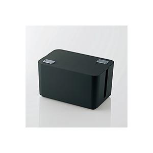 ケーブルボックス(4個口) EKC-BOX002BK(ブラック)