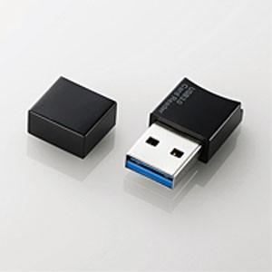メモリリーダライタ microSD専用 USB3.0 ストラップ付 ブラック MR3-C008BK MR3C008BK｜akibaoo