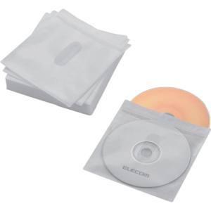 【メール便選択可】エレコム ELECOM Blu-ray・CD・DVD対応不織布ケース タイトルカード(60枚) ホワイト CCD-NIWB60WH｜akibaoo