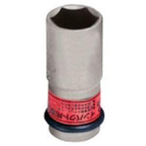 【メール便選択可】トネ 4A-17N インパクト用薄形ホイルナットソケット 17mm TONE
