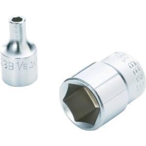 【メール便選択可】トネ 2SB-16 ソケット 6角 インチ目 1/2inch TONE