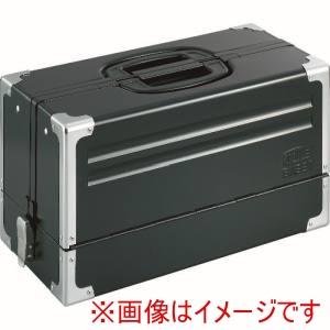 TONE（トネ） スチール製工具箱 ツールケース(メタル) V形2段式
