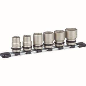 トネ HNV406S インパクト用ソケットセット ホルダー付 6pcs TONE