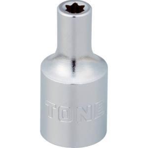 【メール便選択可】トネ 2TX-E05 E型トルクスソケット 呼びE5 差込角6.35mm TONE